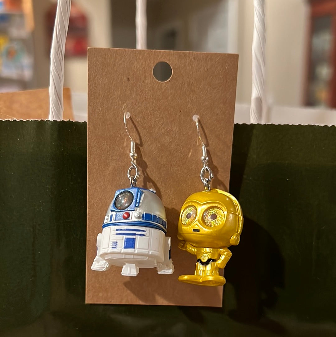 Recycled Toy Earrings