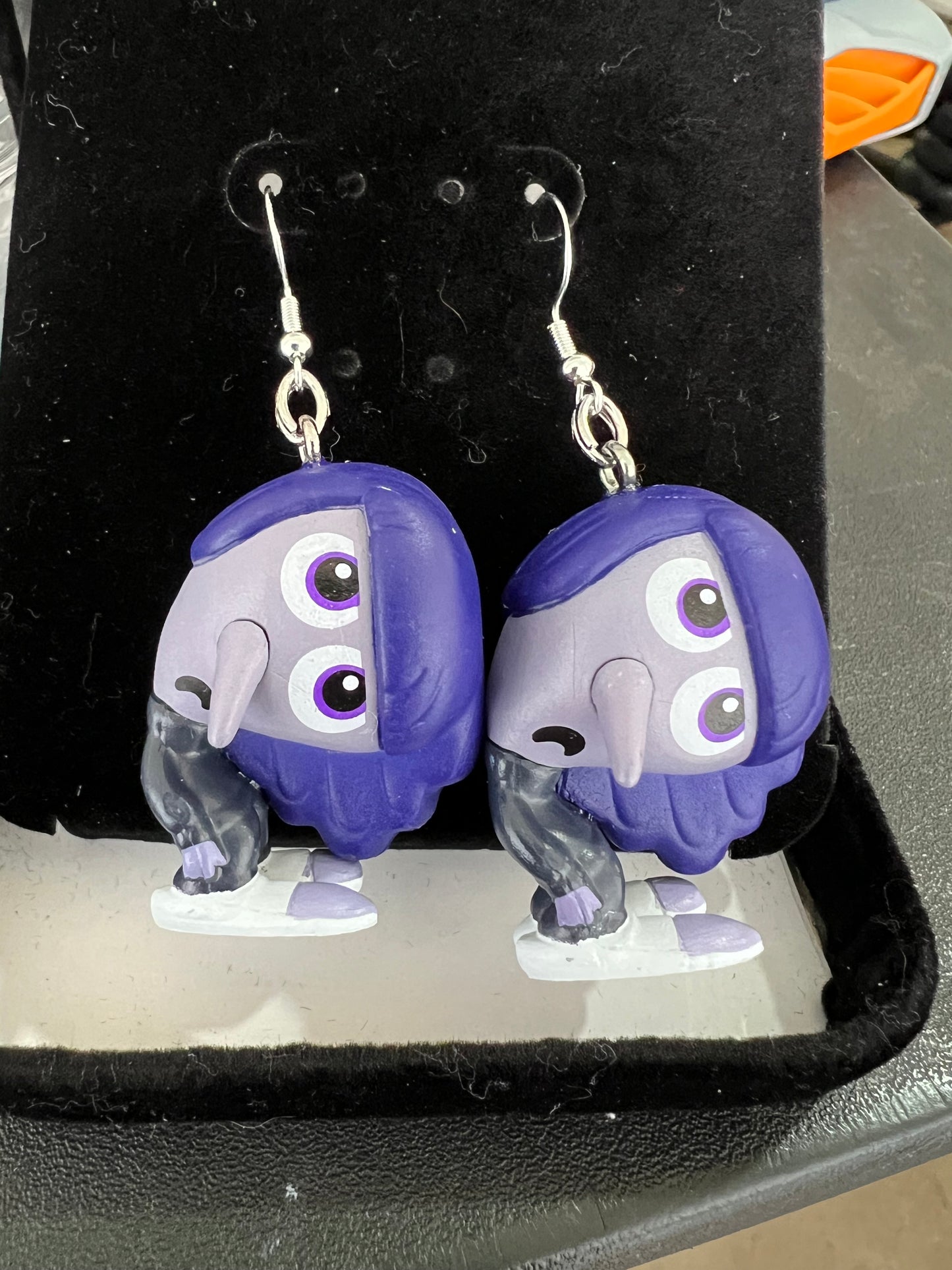 Recycled Toy Earrings