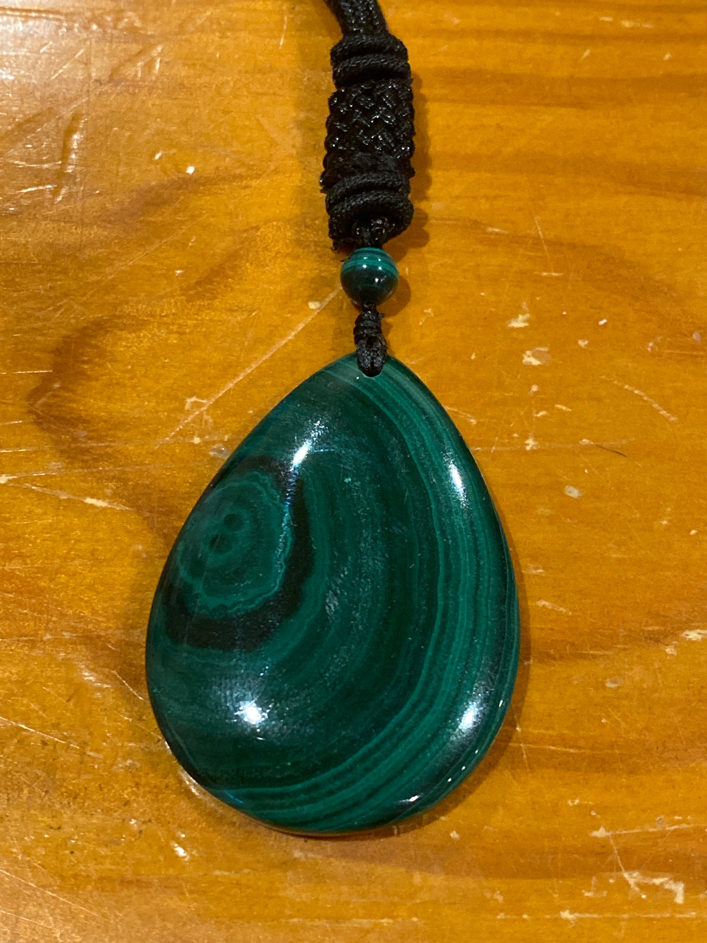 Malachite Drop Pendant