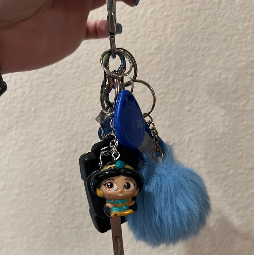 Recycled Toy Keychains/Backpack Pull