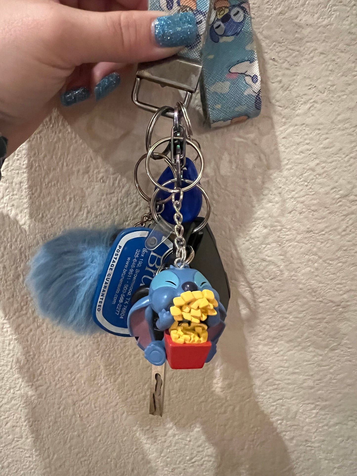 Recycled Toy Keychains/Backpack Pull