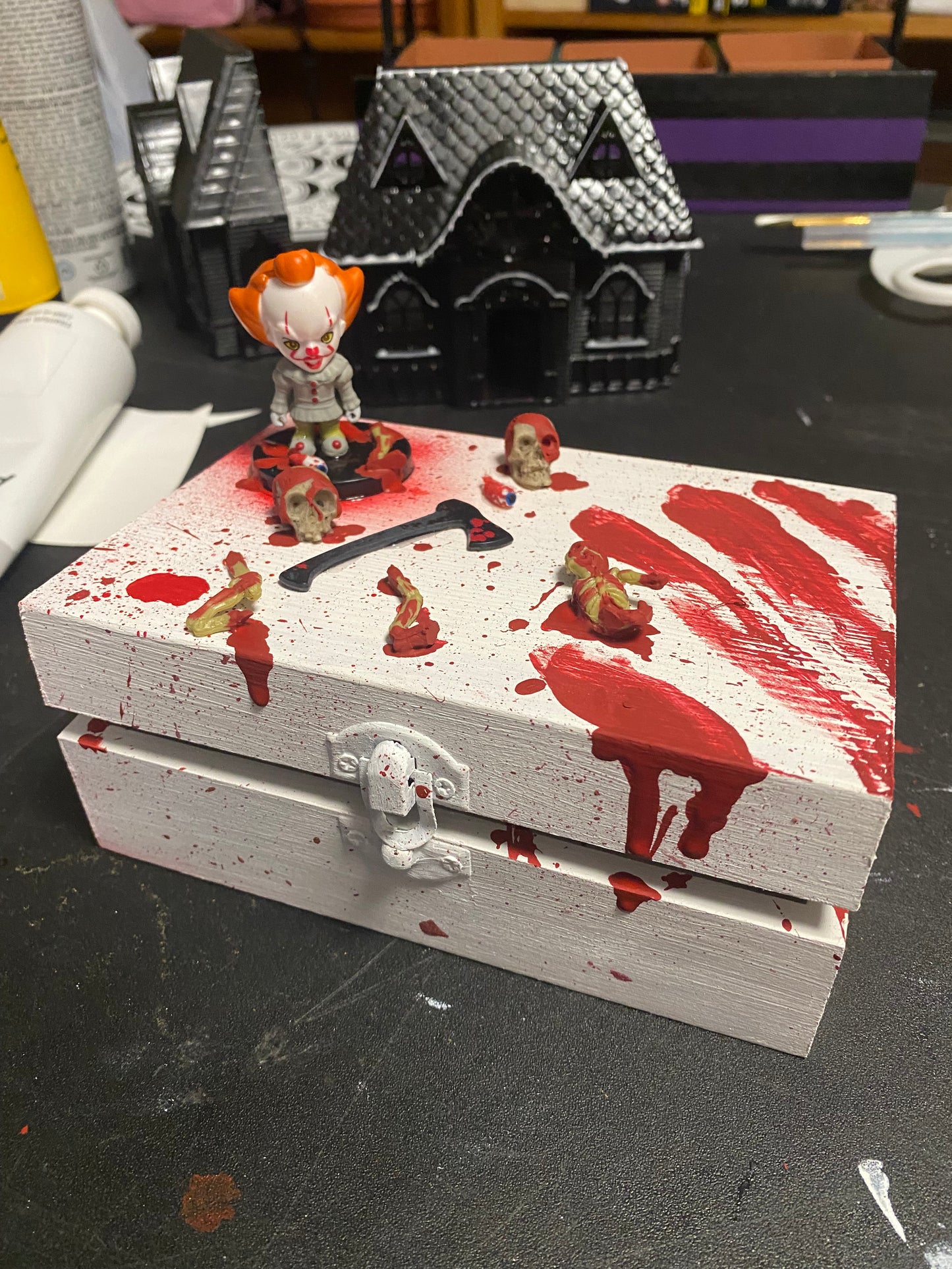 Pennywise Handmade Wooden Jewelry Box