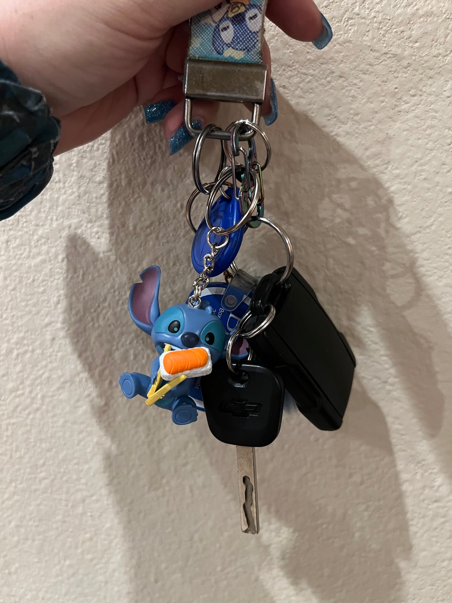 Recycled Toy Keychains/Backpack Pull