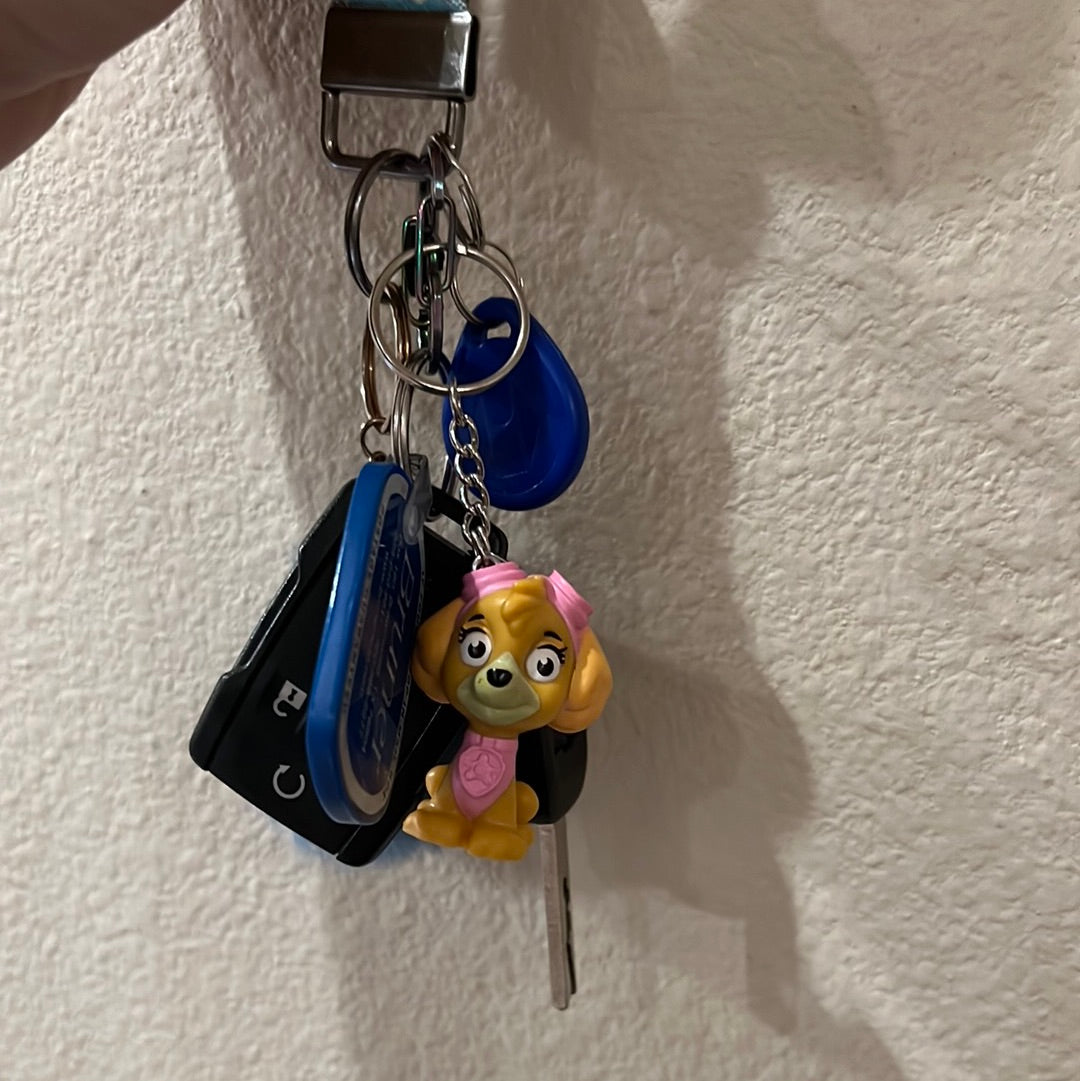 Recycled Toy Keychains/Backpack Pull