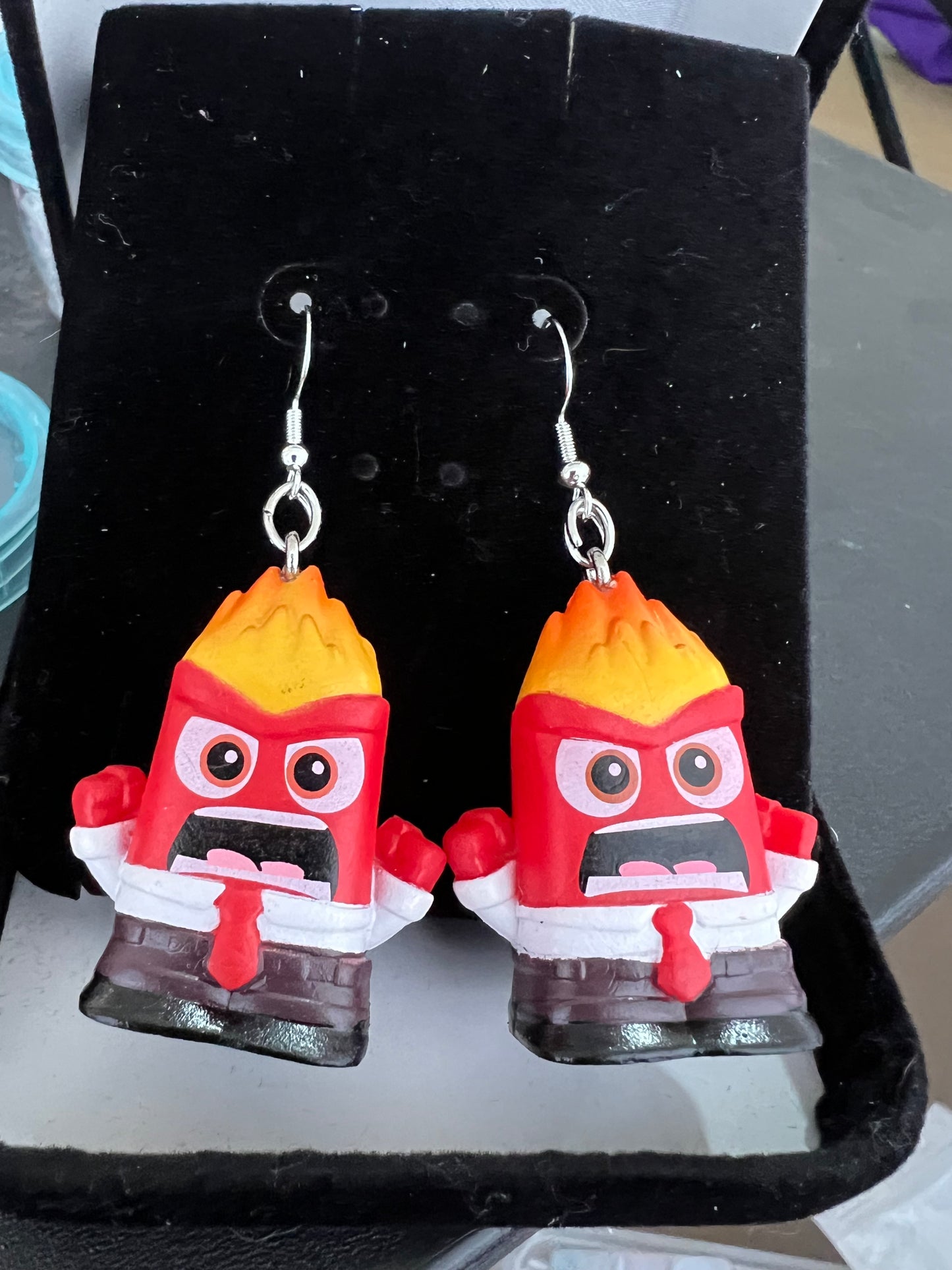 Recycled Toy Earrings