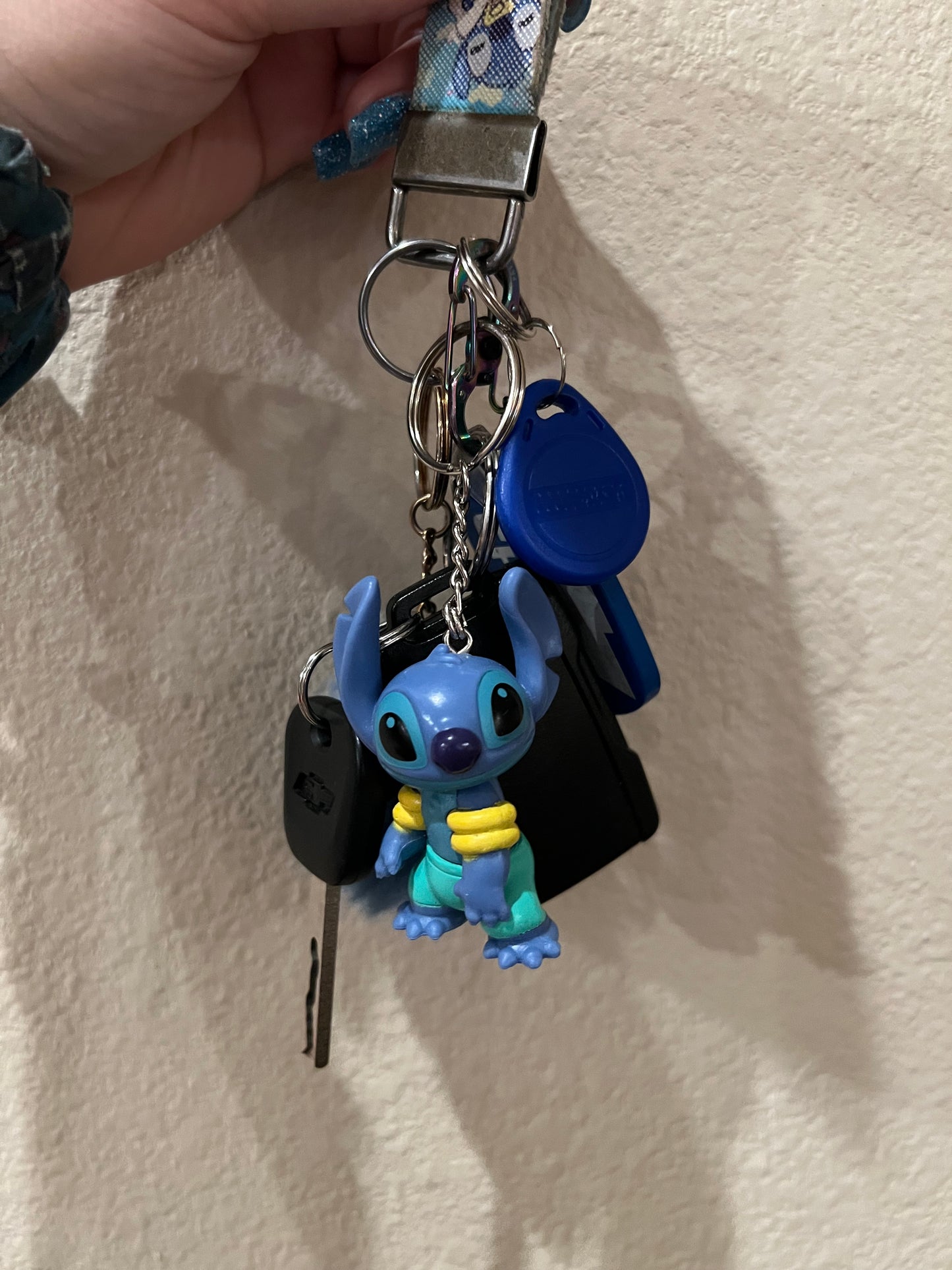 Recycled Toy Keychains/Backpack Pull