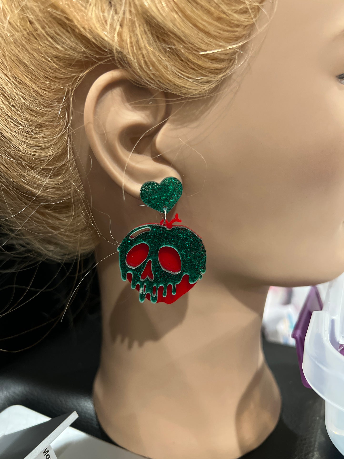 Poison Apple Stud Earrings