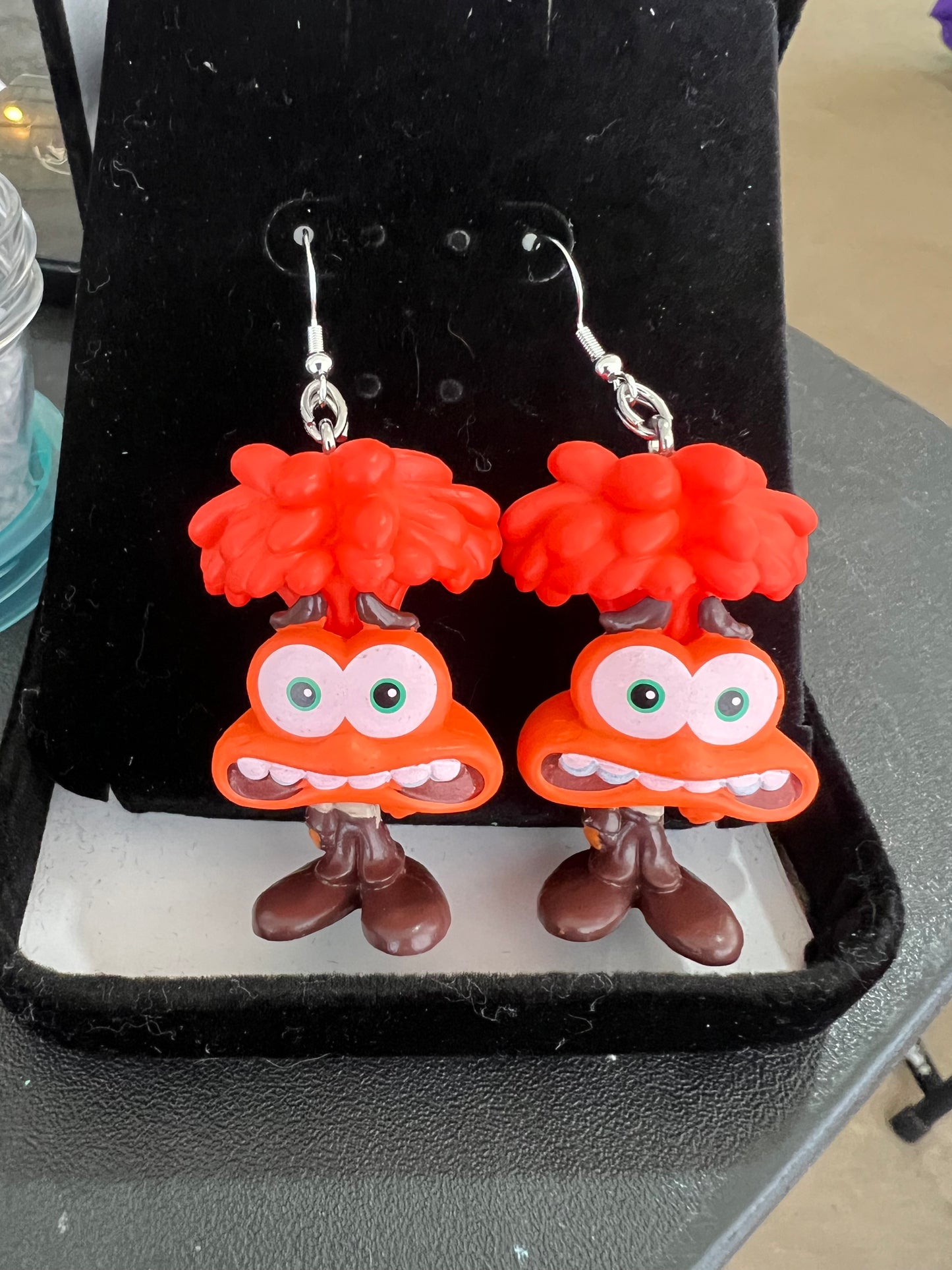 Recycled Toy Earrings