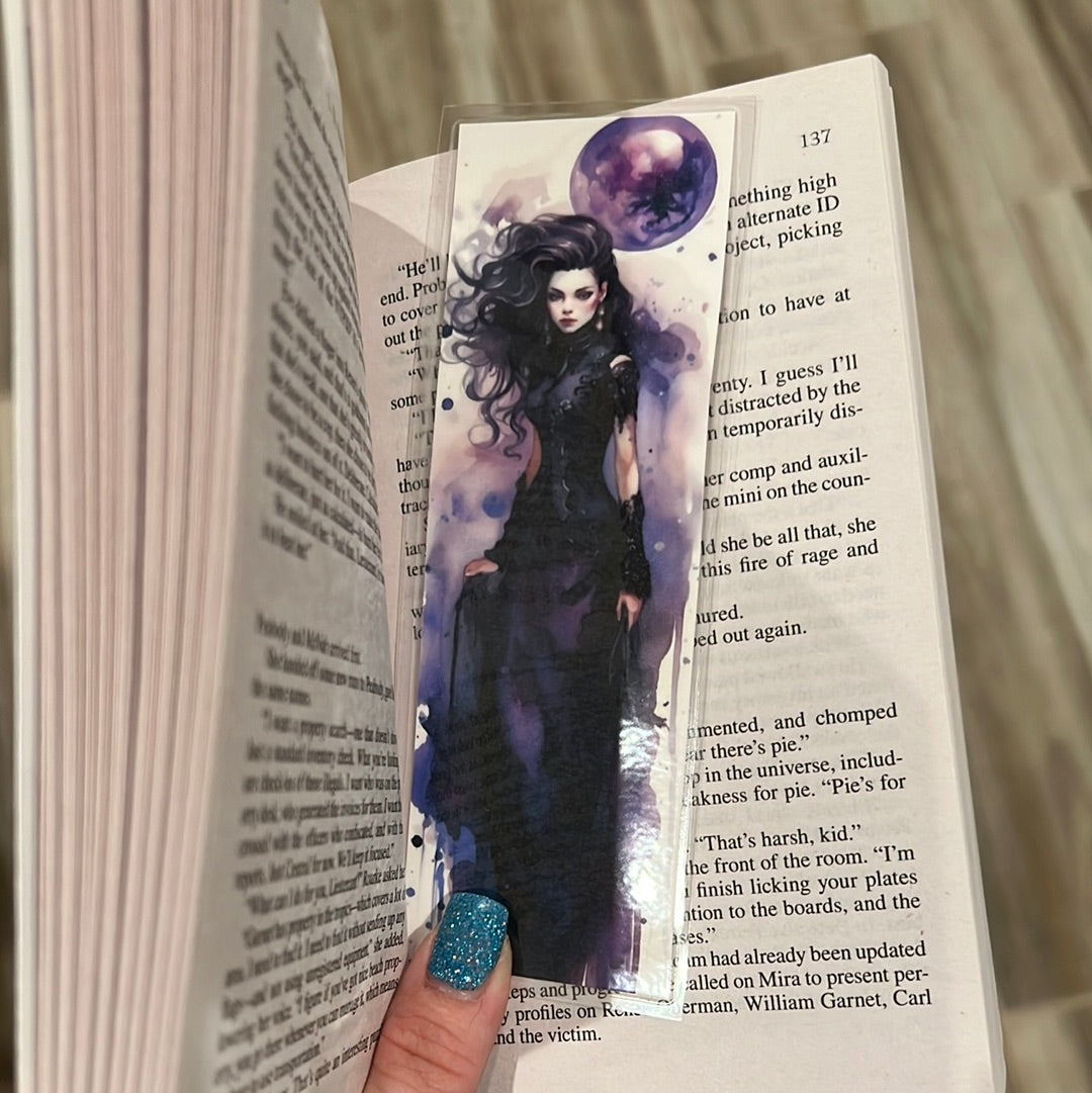 Witchy Themed Laminated Bookmarks