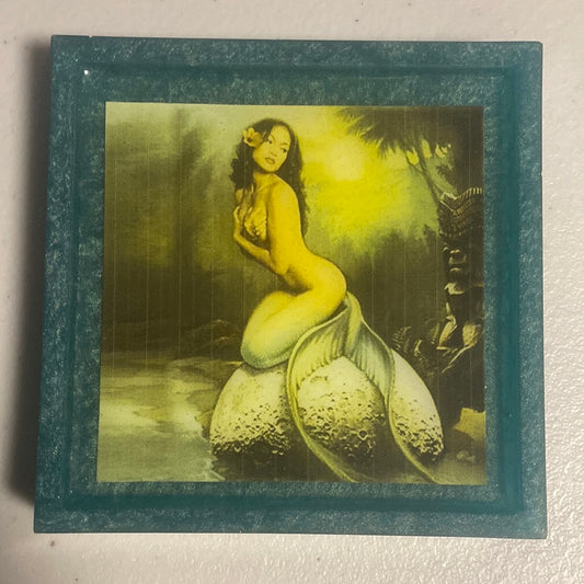 Mermaid Handmade Resin Coasters