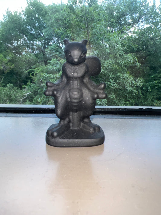 Black Obsidian Mewtwo Carving