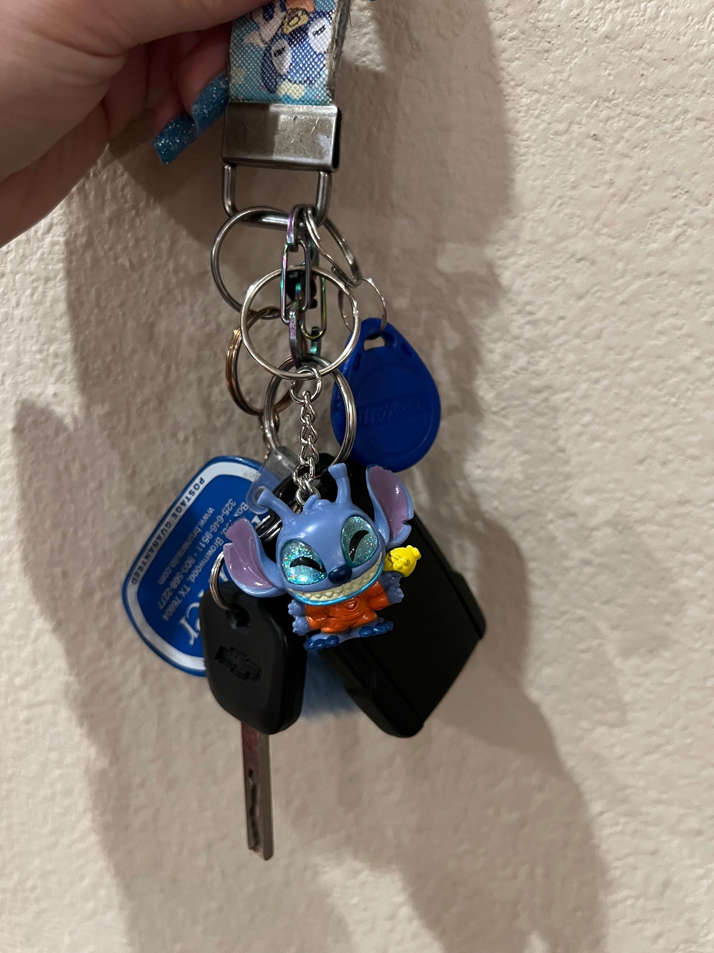 Recycled Toy Keychains/Backpack Pull