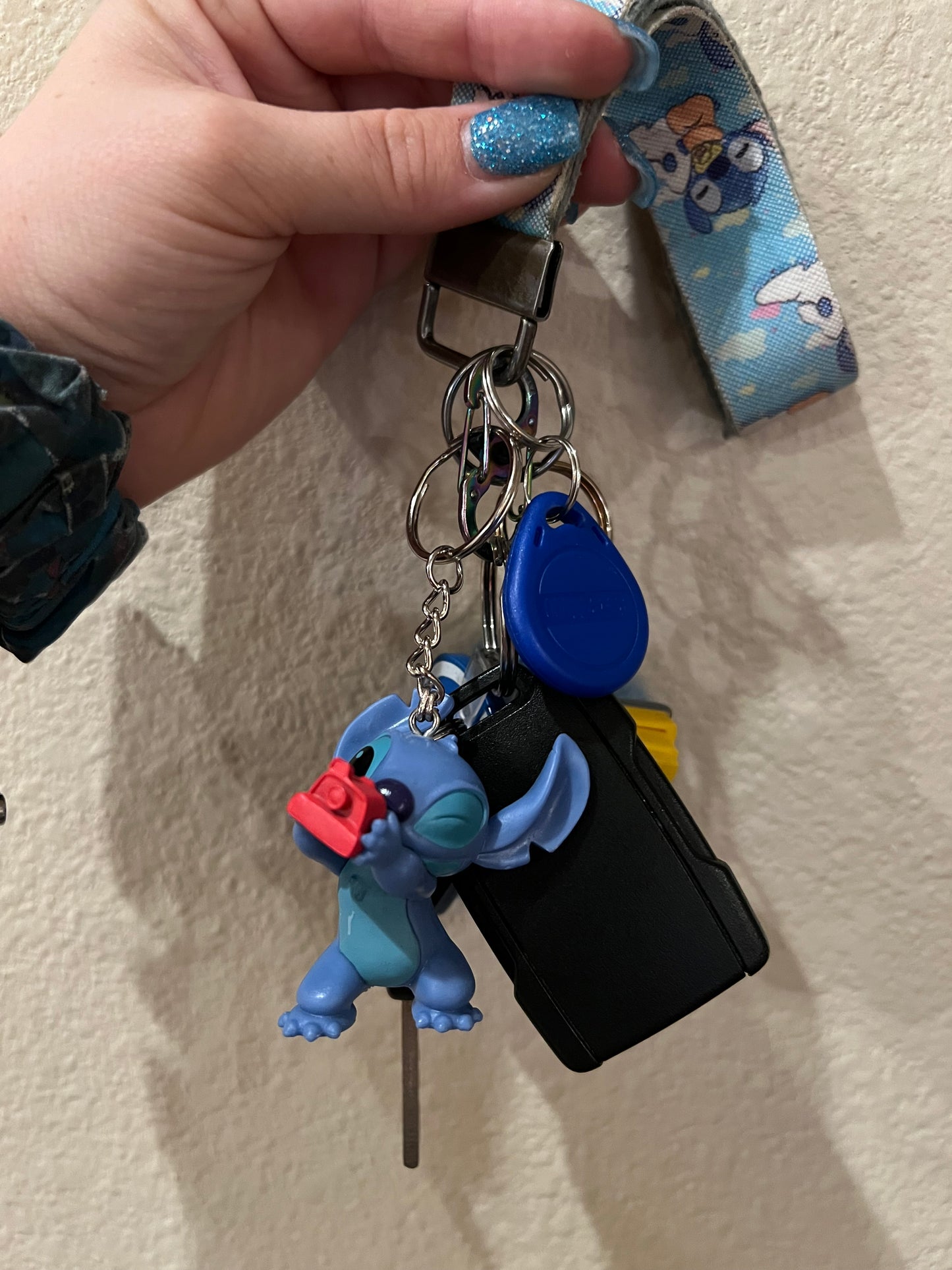 Recycled Toy Keychains/Backpack Pull