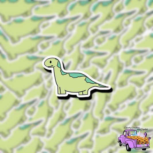 Franklin the Dinosaur Vinyl Sticker