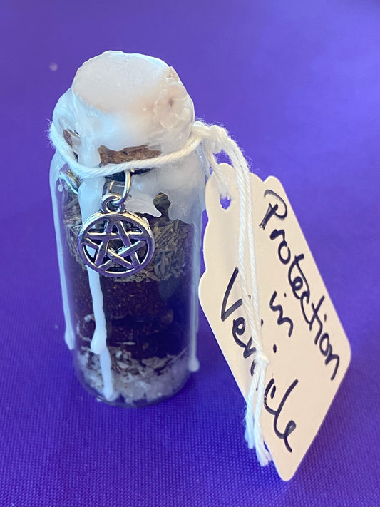 Protection in Vehicle Spell Jar