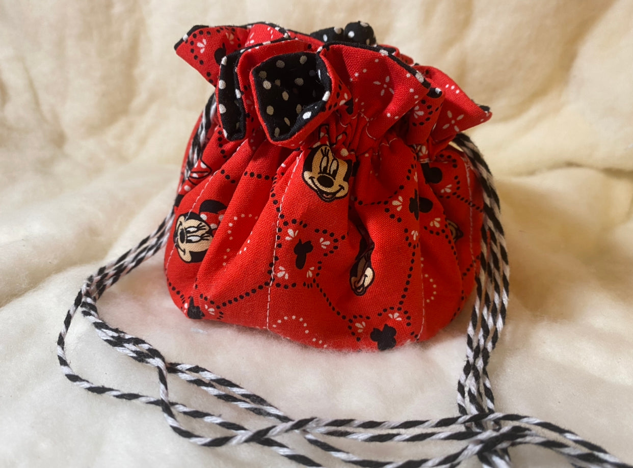 Handmade Drawstring Bags for Crystals, Jewelry, & Dice