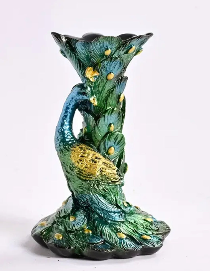 Peacock Sphere Stand Holder