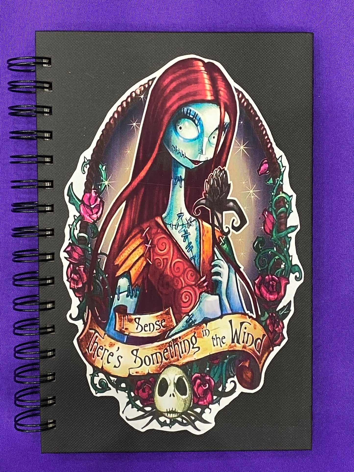 Tattoo Characters Spiral Bound 80 page Blank Page Journal Sketch Book