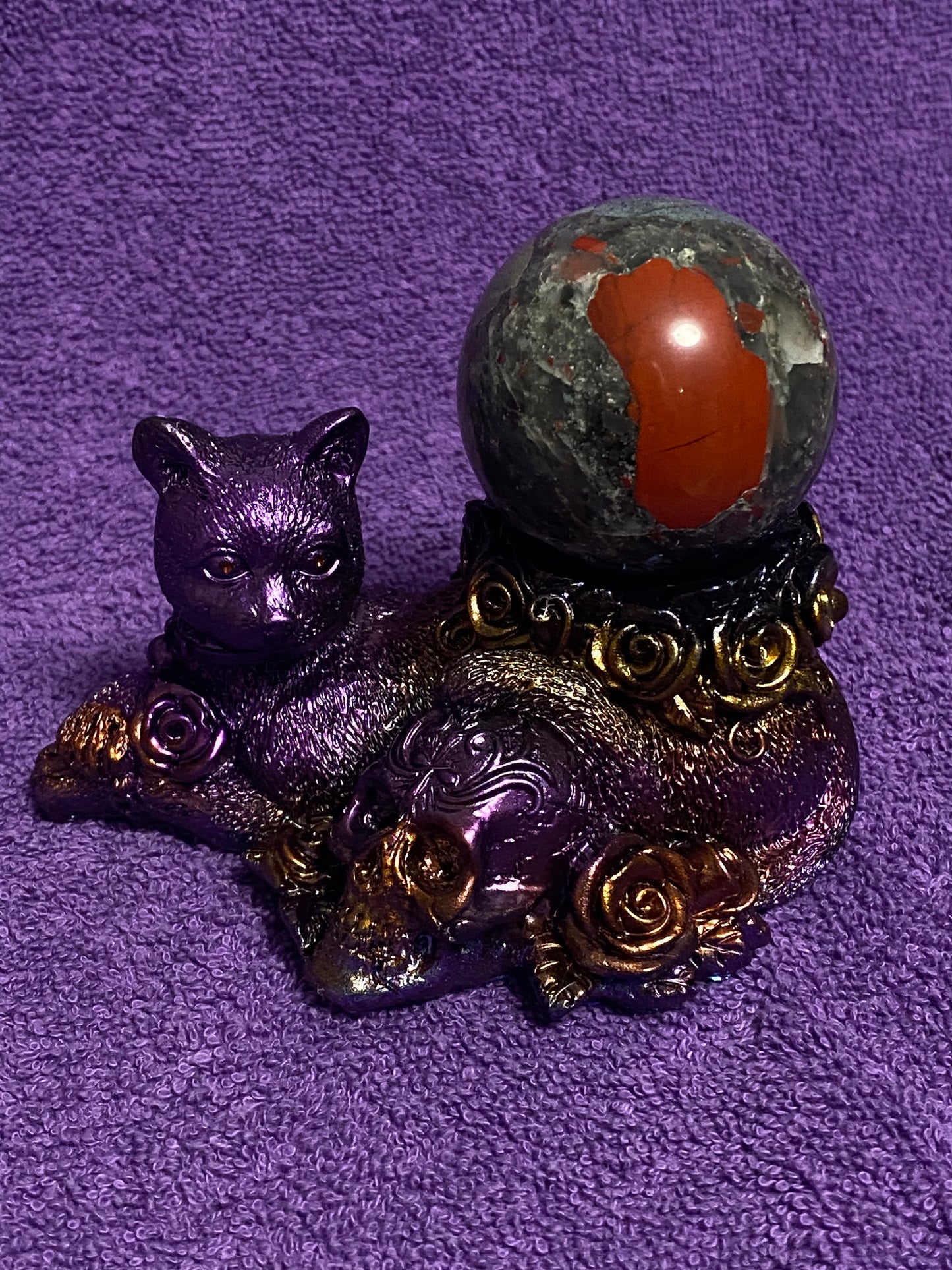 Bloodstone Sphere 7.7 oz.