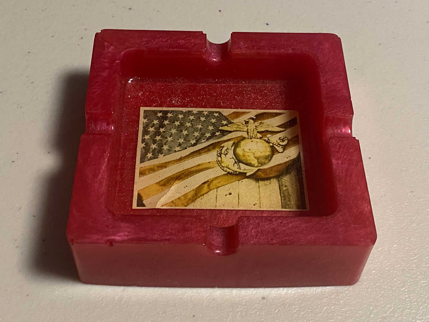 United States Military Resin Ashtrays