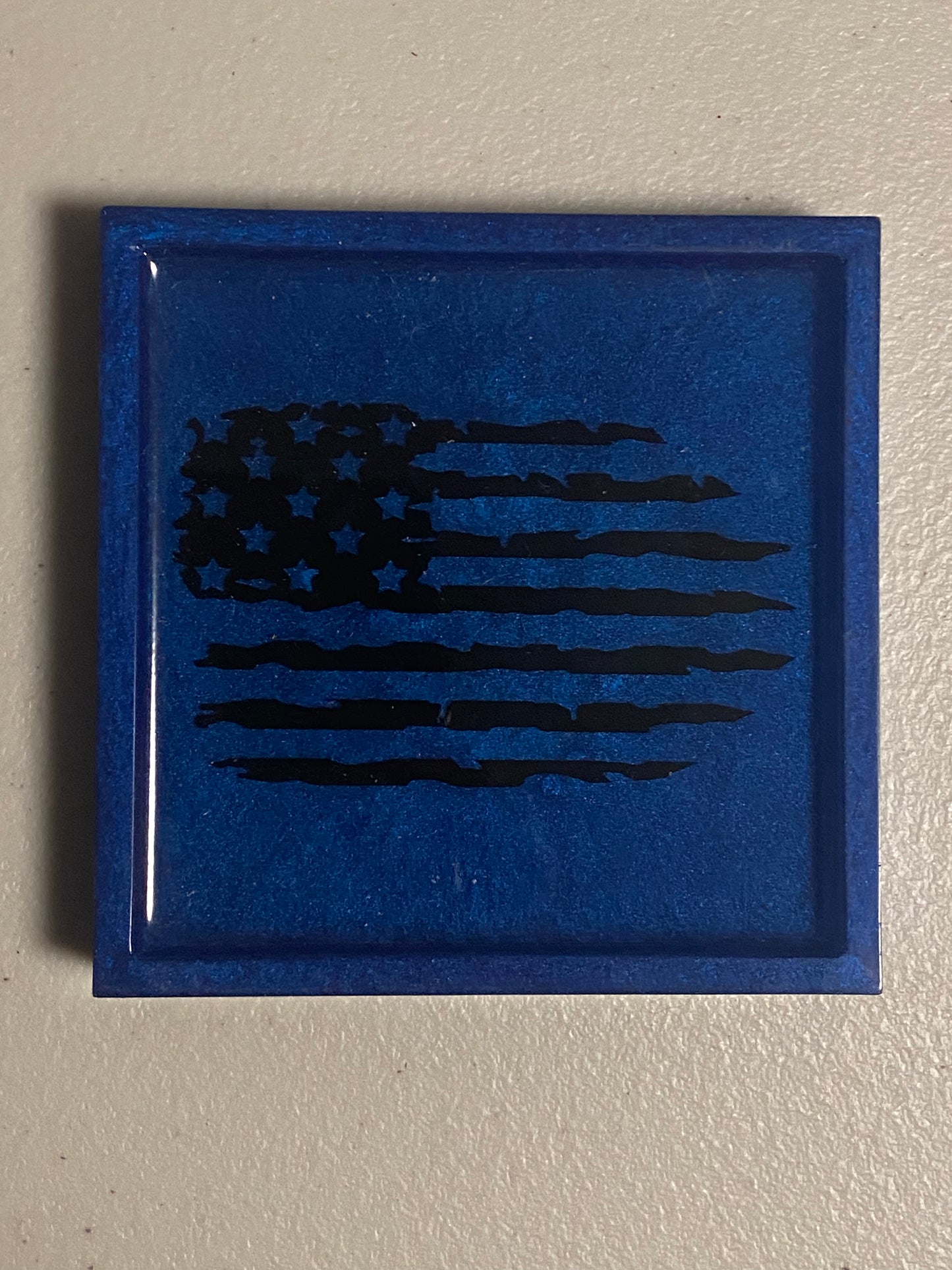 United States Military Decal Resin Coasters - singles or sets of 4