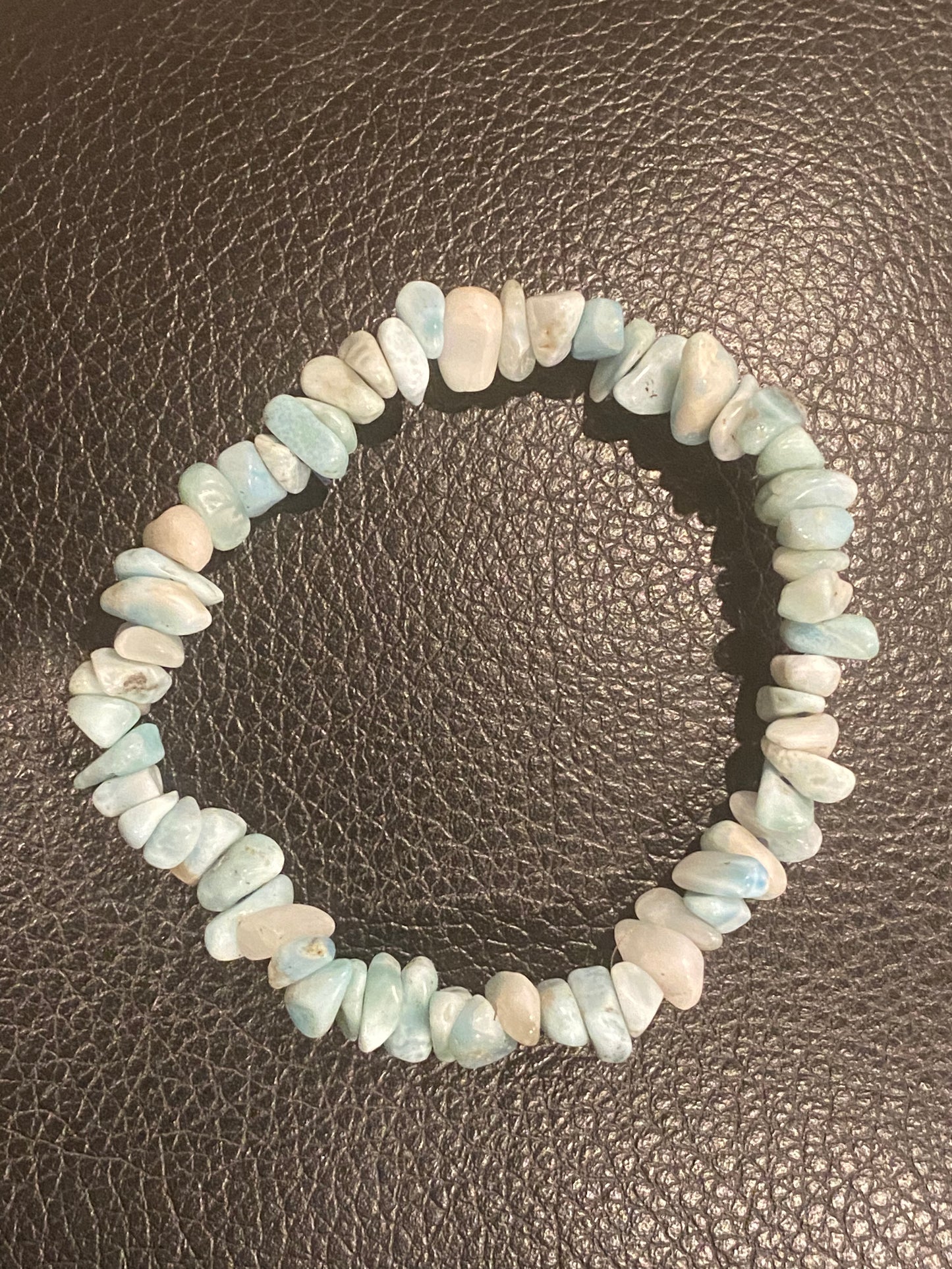 Larimar Chip Bracelet