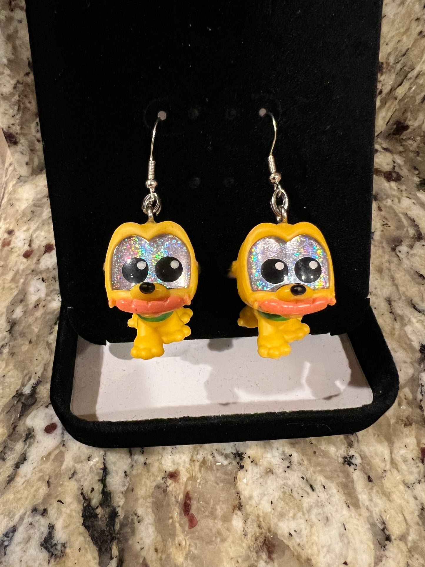 Recycled Toy Earrings