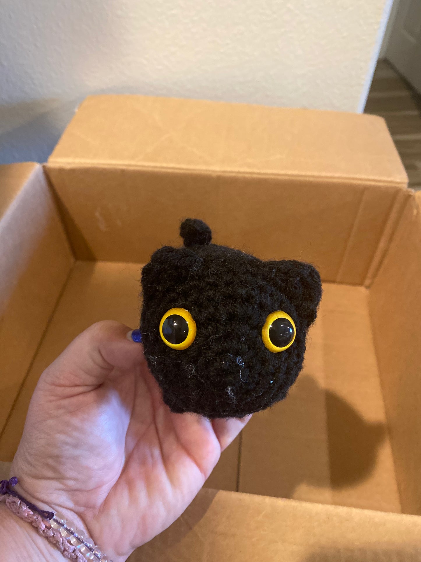 Tamale the Loaf Cat Crochet Plushie