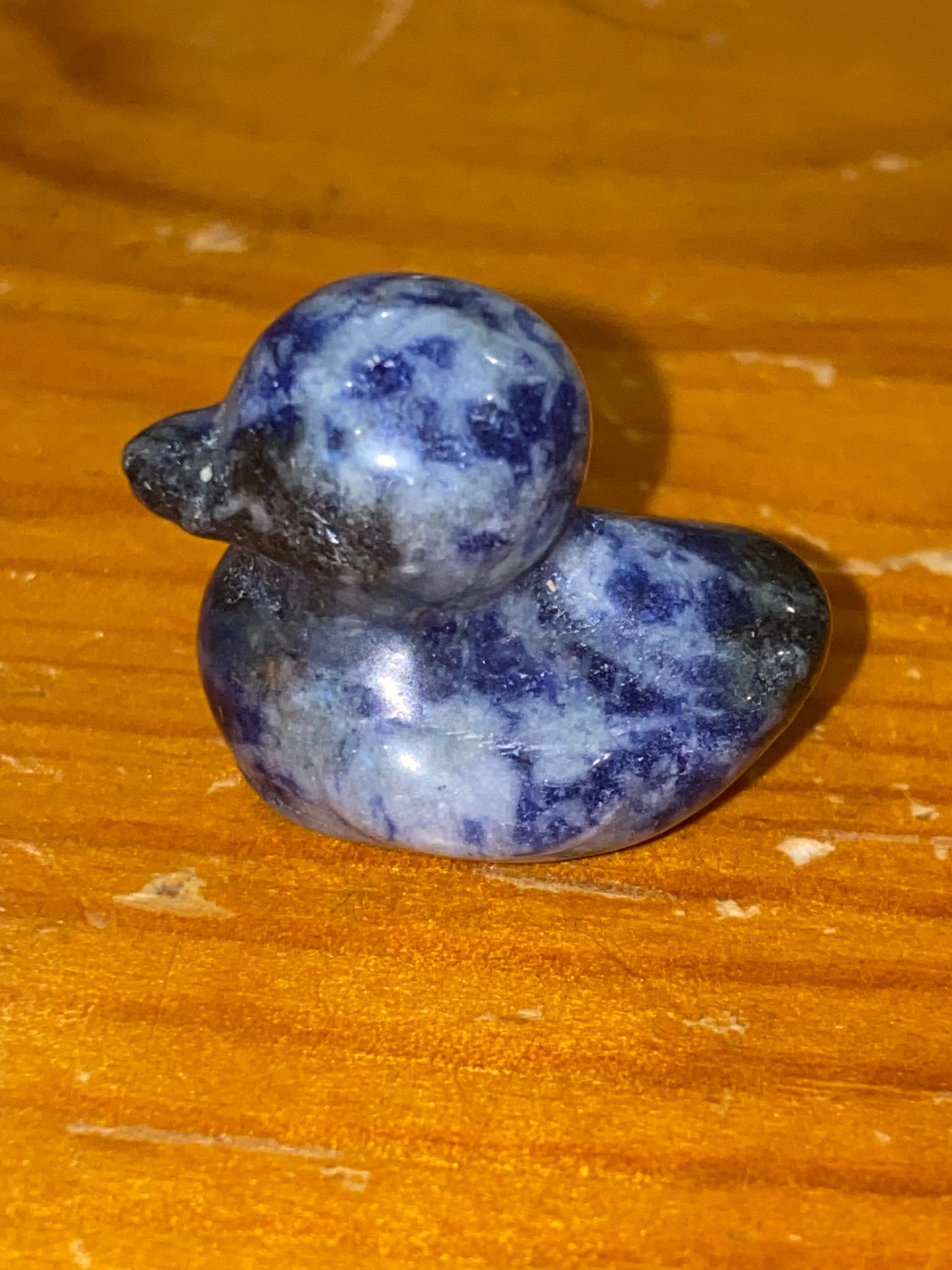 Mini Genuine Gemstone Duck Carvings