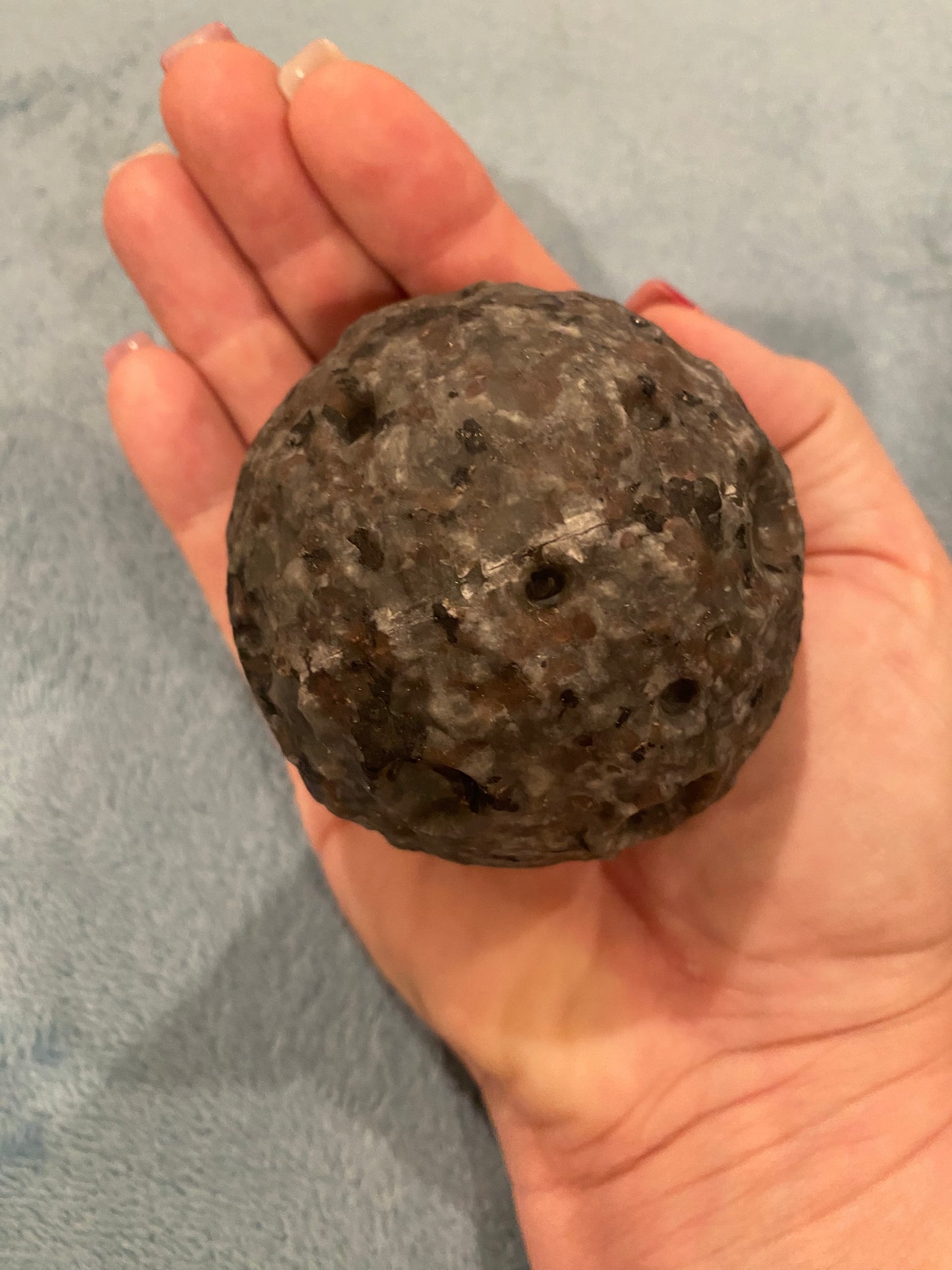 Yooperlite Moon Carving - Matte Finish - 3”
