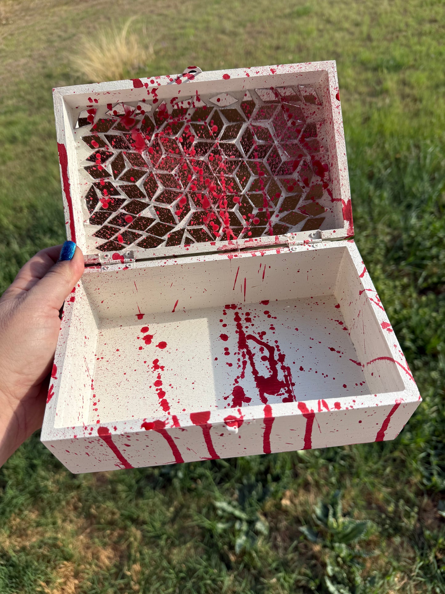 Horror Jewelry Box - handmade