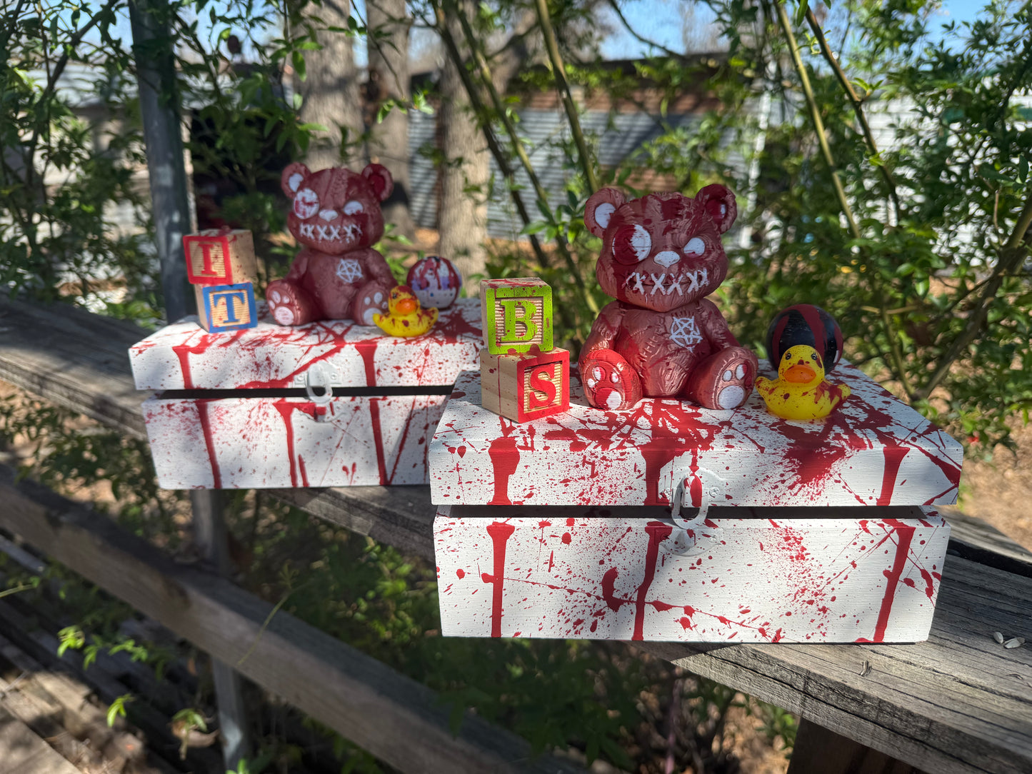 Horror Jewelry Box - handmade