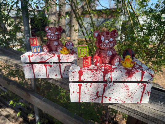 Horror Jewelry Box - handmade