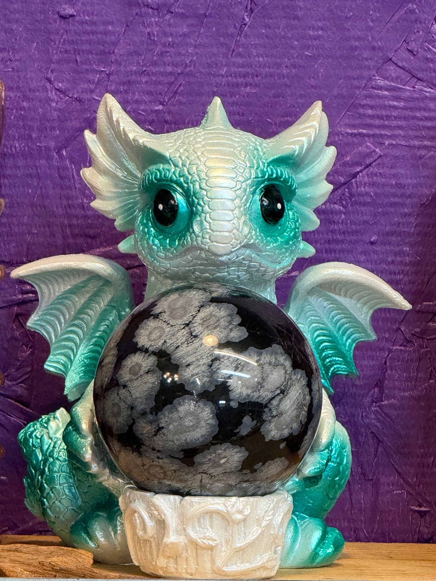 Baby Dragon Sphere Holder