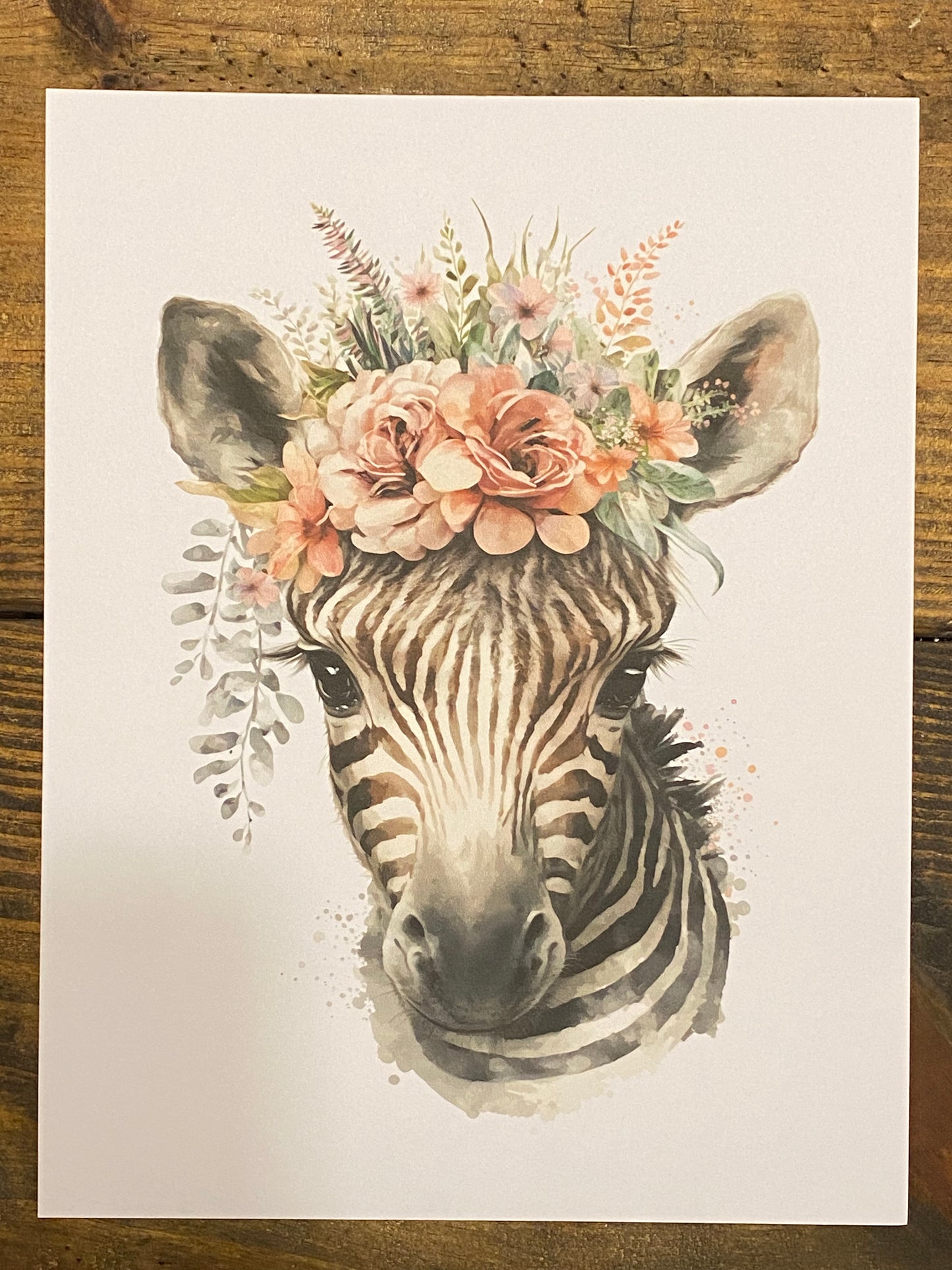 Baby Animals Watercolor Unframed Prints