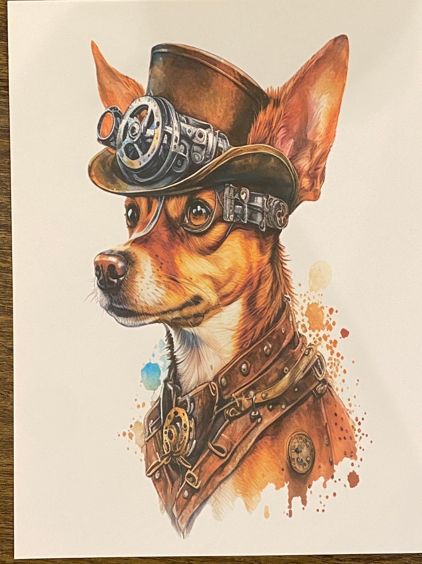 Steampunk Dogs Unframed Prints