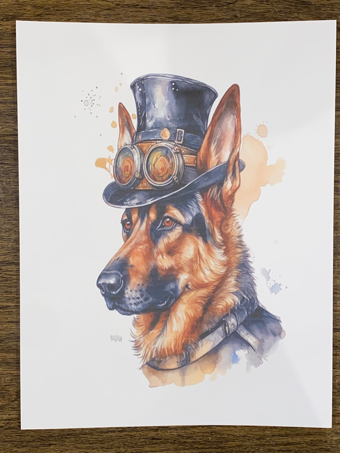 Steampunk Dogs Unframed Prints