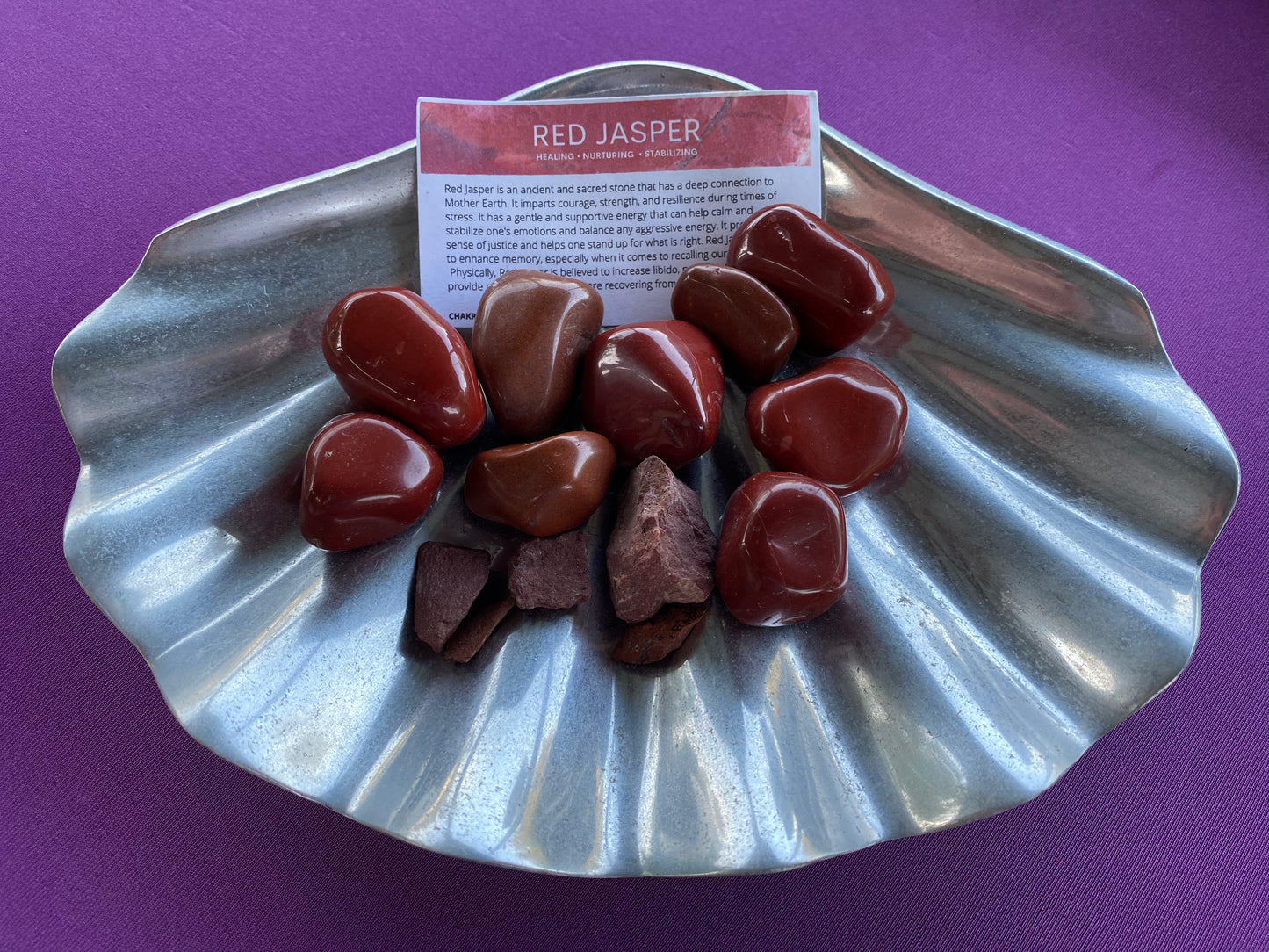 Red Jasper Tumbles