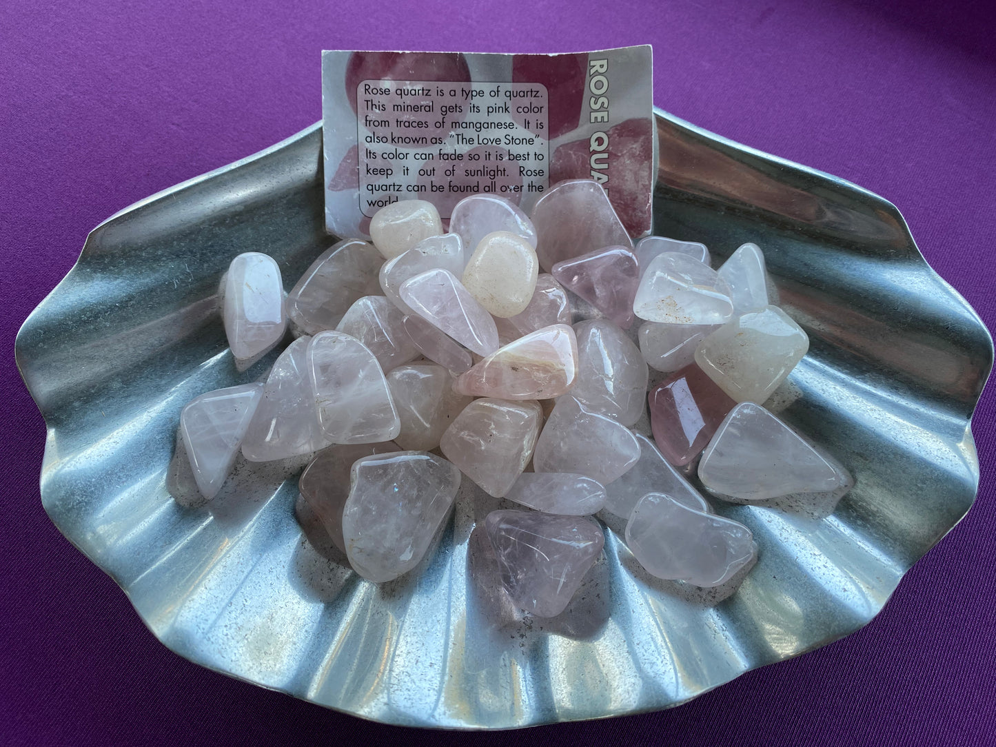 Rose Quartz Tumbles