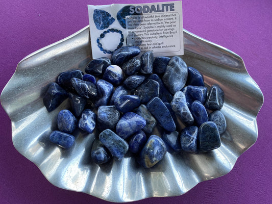 Sodalite Tumbles