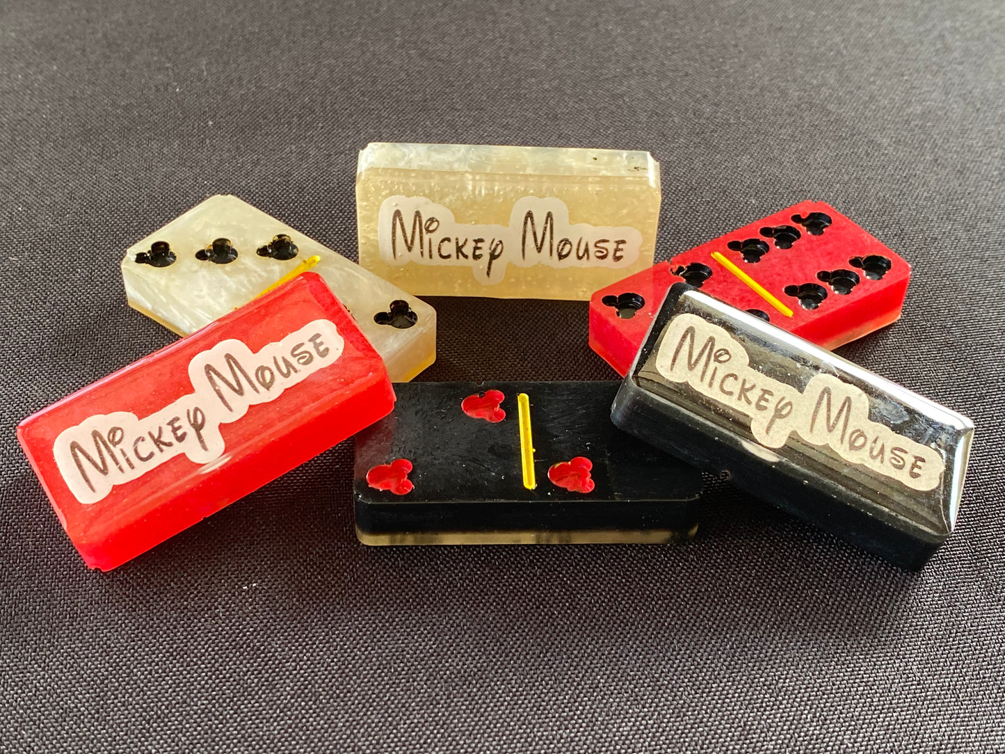 Handmade Resin Dominoes Set