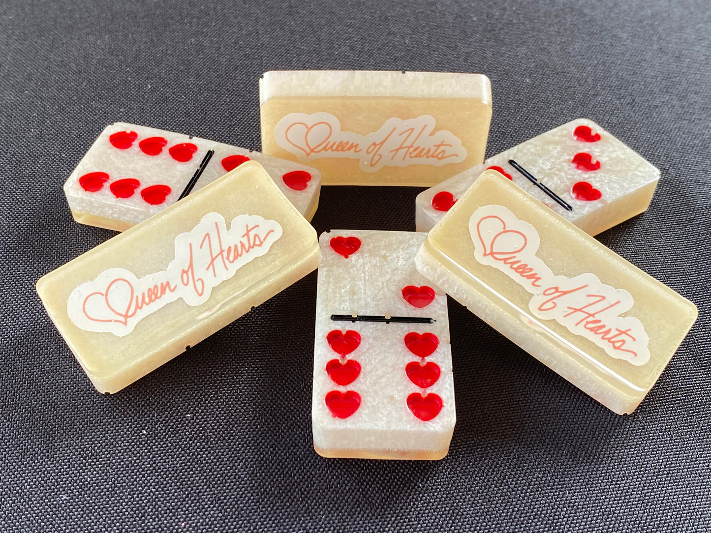 Handmade Resin Dominoes Set