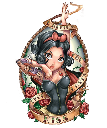 Tattoo Princesses Unframed Prints