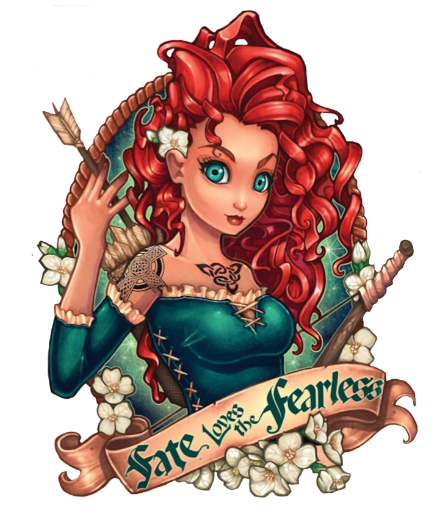 Tattoo Princesses Waterproof Stickers