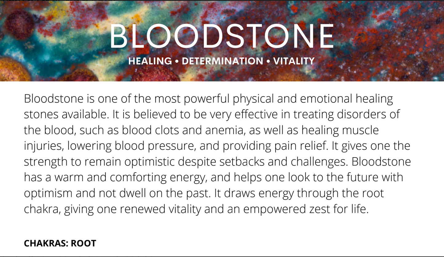 Bloodstone Tumbles