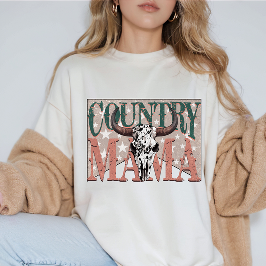 Country Mama Crewneck Sweatshirt