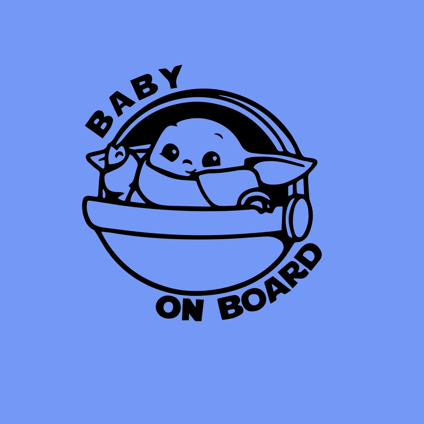 Baby on Board - Car Window Decals