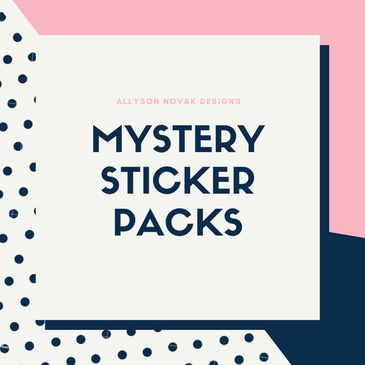 Mystery Sticker Packs