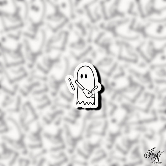 Ghost Alex - Julie and the Phantoms Inspired Mini Sticker