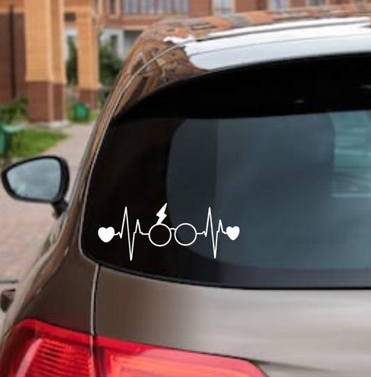 Harry Potter Heartbeat Decal